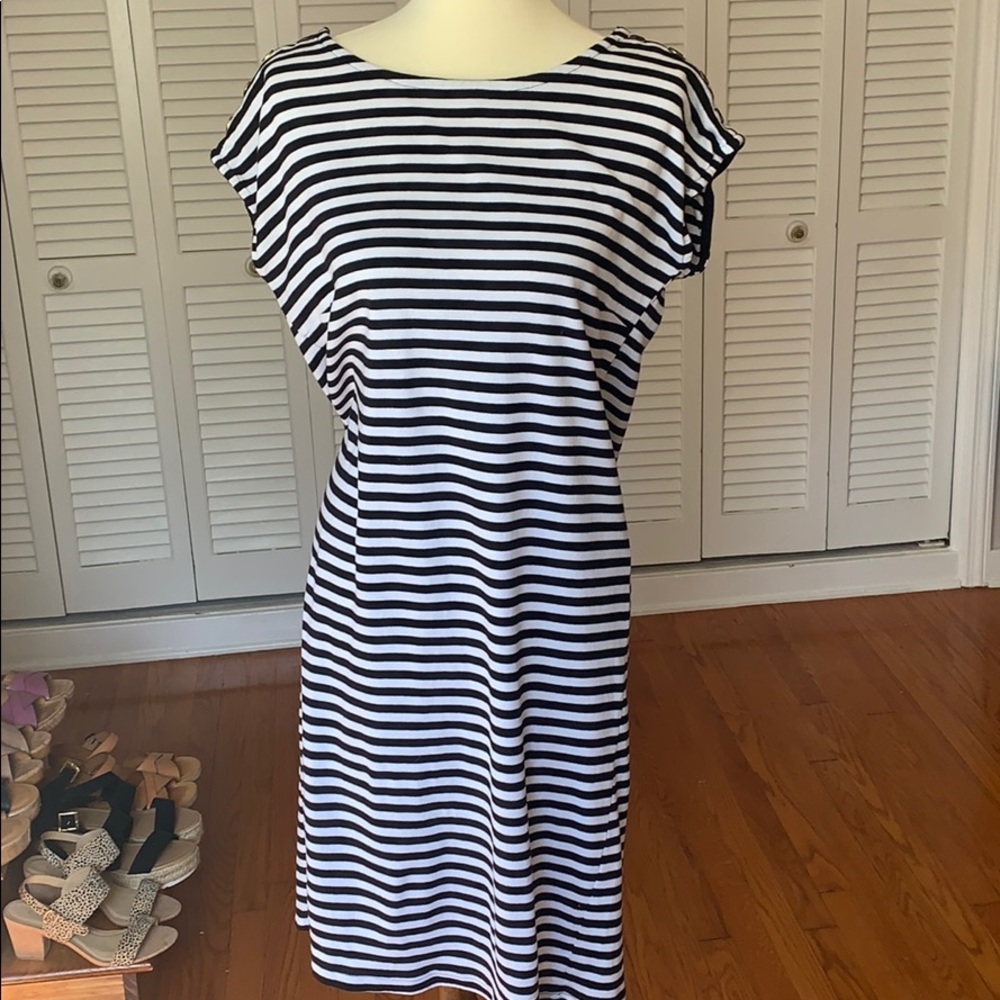 Striped Midi Dress